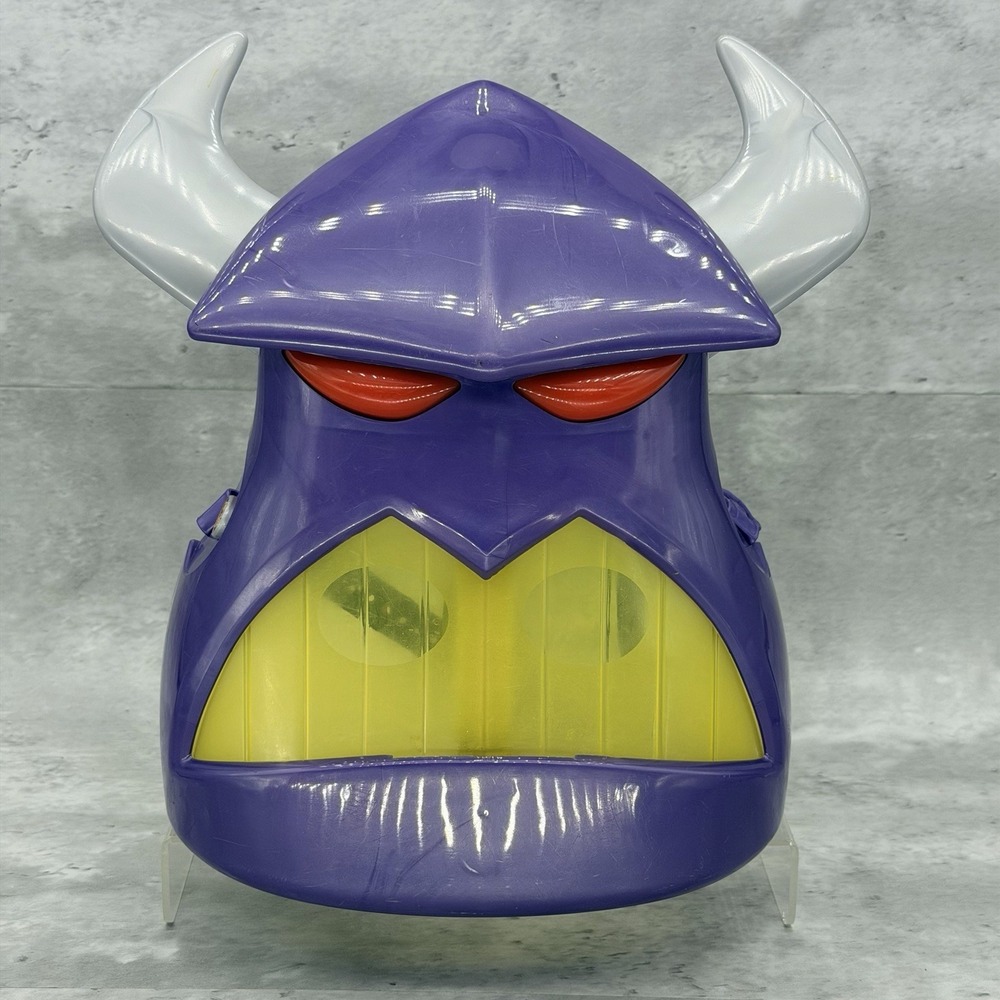 Toy Story Emperor Zurg Voice Changer Mask Disney Pixar Costume Tested Works